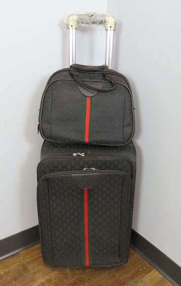 2 piece gucci luggqge set|Gucci handbags 2024.